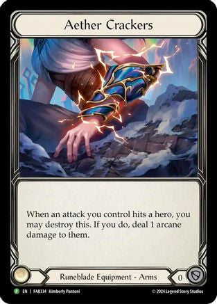 Aether Crackers (FAB334) Cold Foil - FaB Promos