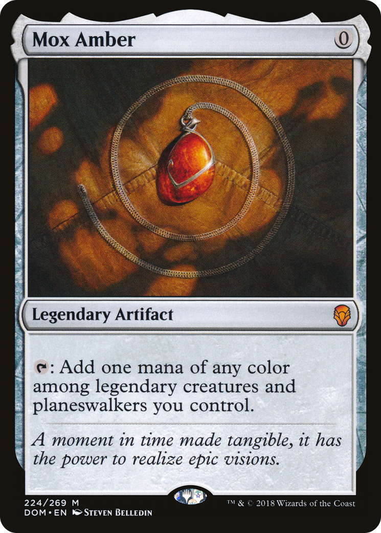 Mox Amber (224) Foil - Dominaria