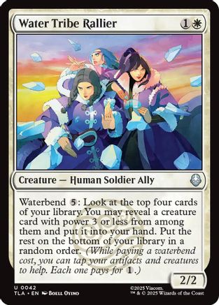 Water Tribe Rallier (042) - Avatar: The Last Airbender