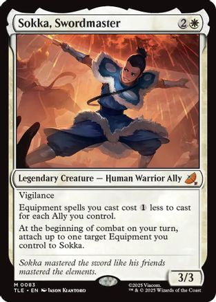 Sokka, Swordmaster (083) - Avatar: The Last Airbender: Eternal-Legal