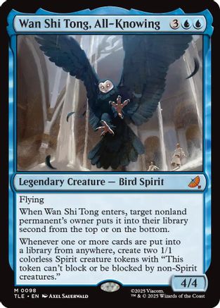 Wan Shi Tong, All-Knowing (098) Foil - Avatar: The Last Airbender: Eternal-Legal