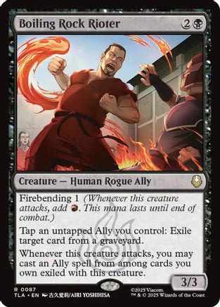 Boiling Rock Rioter (087) Foil - Avatar: The Last Airbender