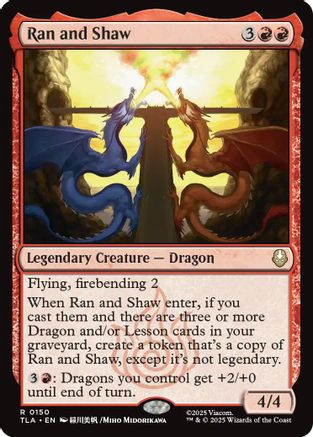 Ran and Shaw (150) Foil - Avatar: The Last Airbender
