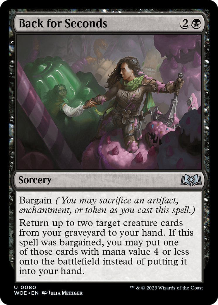 Back for Seconds (080) Foil - Wilds of Eldraine