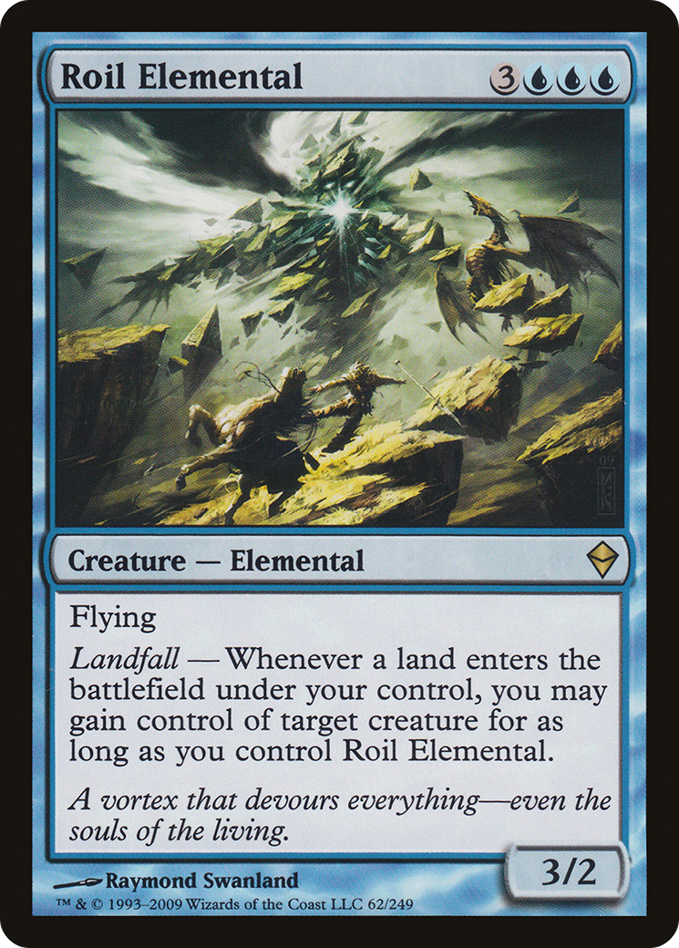 Roil Elemental (062) Foil - Zendikar