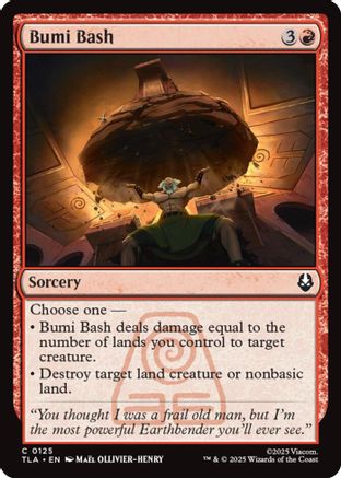 Bumi Bash (125) Foil - Avatar: The Last Airbender