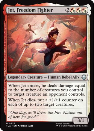 Jet, Freedom Fighter (229) - Avatar: The Last Airbender