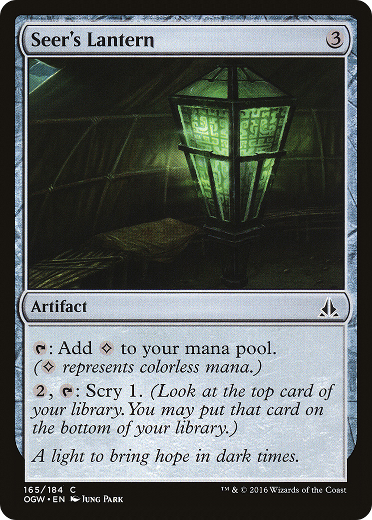Seer's Lantern (165) Foil - Oath of the Gatewatch