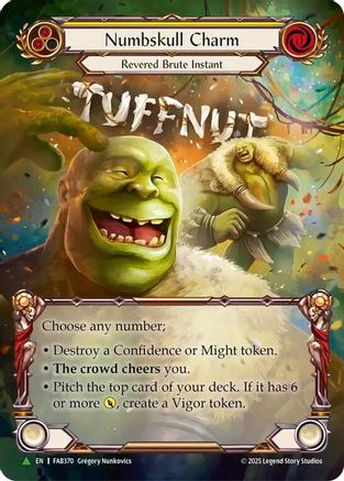 Numbskull Charm (FAB370) Cold Foil - Super Slam