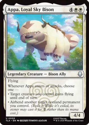 Appa, Loyal Sky Bison (009) - Avatar: The Last Airbender