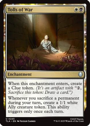 Tolls of War (245) Foil - Avatar: The Last Airbender