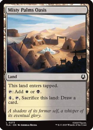 Misty Palms Oasis (273) Foil - Avatar: The Last Airbender