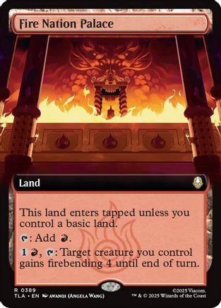 Fire Nation Palace (Extended Art) (389) - Avatar: The Last Airbender
