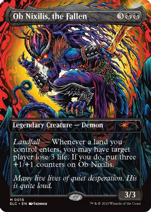 Ob Nixilis, the Fallen (015) - Secret Lair Countdown Kit