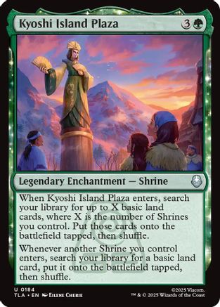 Kyoshi Island Plaza (184) Foil - Avatar: The Last Airbender