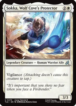 Sokka, Wolf Cove's Protector (274) - Avatar: The Last Airbender: Eternal-Legal