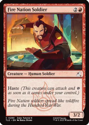 Fire Nation Soldier (280) - Avatar: The Last Airbender: Eternal-Legal