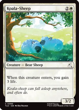 Koala-Sheep (080) Foil - Avatar: The Last Airbender: Eternal-Legal