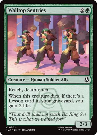 Walltop Sentries (202) - Avatar: The Last Airbender