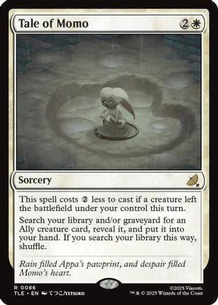 Tale of Momo (086) Foil - Avatar: The Last Airbender: Eternal-Legal