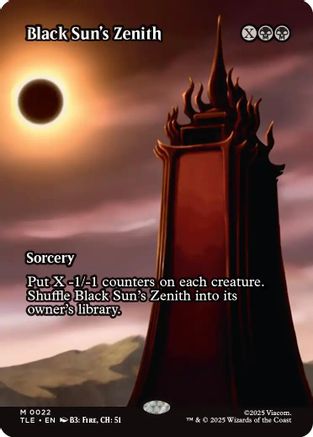 Black Sun's Zenith (Borderless) (022) - Avatar: The Last Airbender: Eternal-Legal