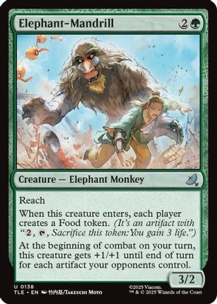 Elephant-Mandrill (138) - Avatar: The Last Airbender: Eternal-Legal