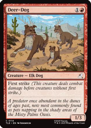 Deer-Dog (114) - Avatar: The Last Airbender: Eternal-Legal