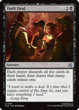 Dark Deal (161) Foil - Avatar: The Last Airbender: Eternal-Legal