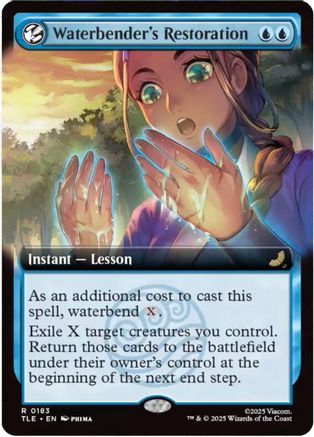 Waterbender's Restoration (Extended Art) (183) - Avatar: The Last Airbender: Eternal-Legal