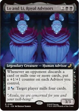 Lo and Li, Royal Advisors (Extended Art) (189) - Avatar: The Last Airbender: Eternal-Legal