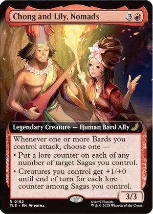 Chong and Lily, Nomads (Extended Art) (192) - Avatar: The Last Airbender: Eternal-Legal