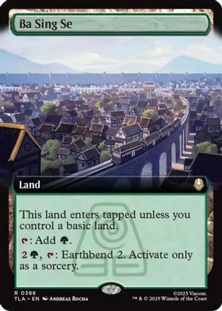 Ba Sing Se (Extended Art) (388) Foil - Avatar: The Last Airbender
