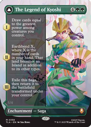 The Legend of Kyoshi (Borderless) (358) - Avatar: The Last Airbender