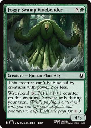 Foggy Swamp Vinebender (180) Foil - Avatar: The Last Airbender