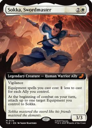 Sokka, Swordmaster (Extended Art) (174) - Avatar: The Last Airbender: Eternal-Legal