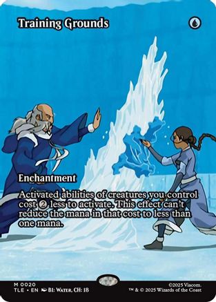 Training Grounds (Borderless) (020) - Avatar: The Last Airbender: Eternal-Legal