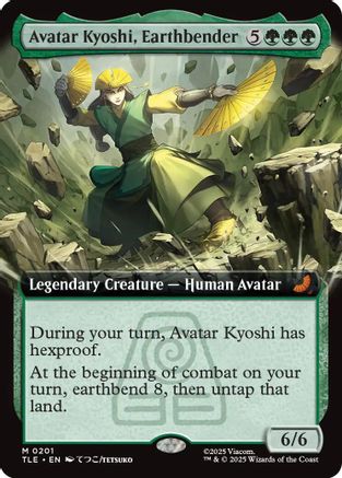Avatar Kyoshi, Earthbender (Extended Art) (201) - Avatar: The Last Airbender: Eternal-Legal