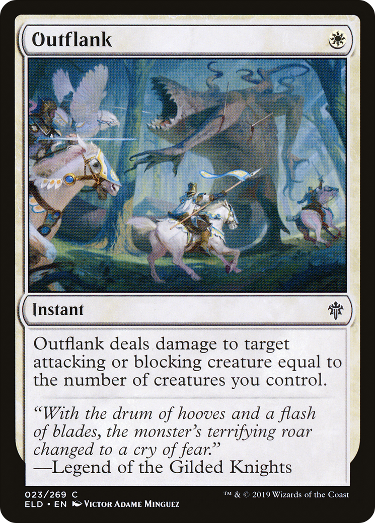 Outflank (023) - Throne of Eldraine