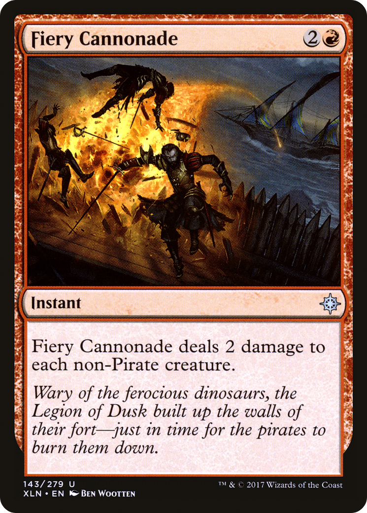 Fiery Cannonade (143) - Ixalan