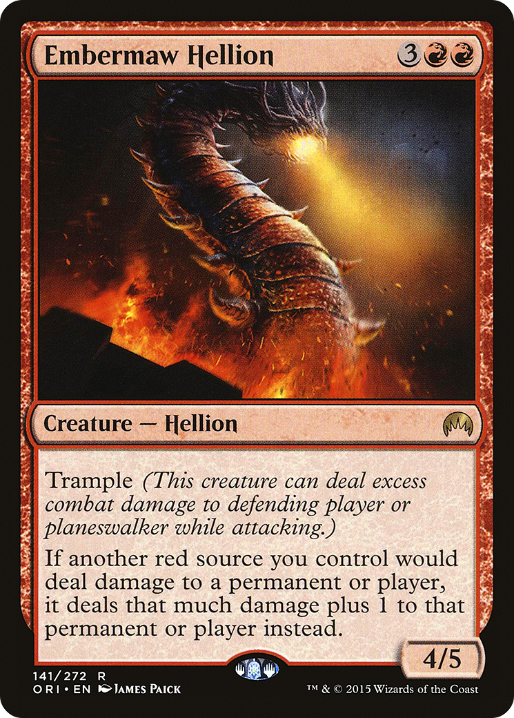 Embermaw Hellion (141) - Magic Origins