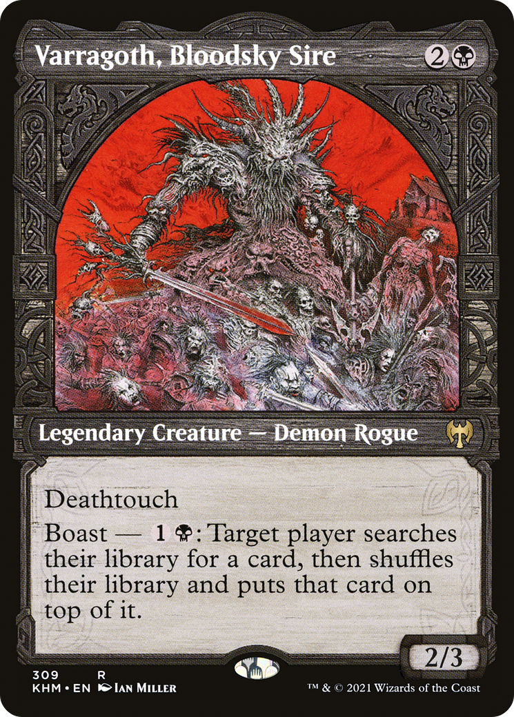 Varragoth, Bloodsky Sire (Showcase) (309) Foil - Kaldheim