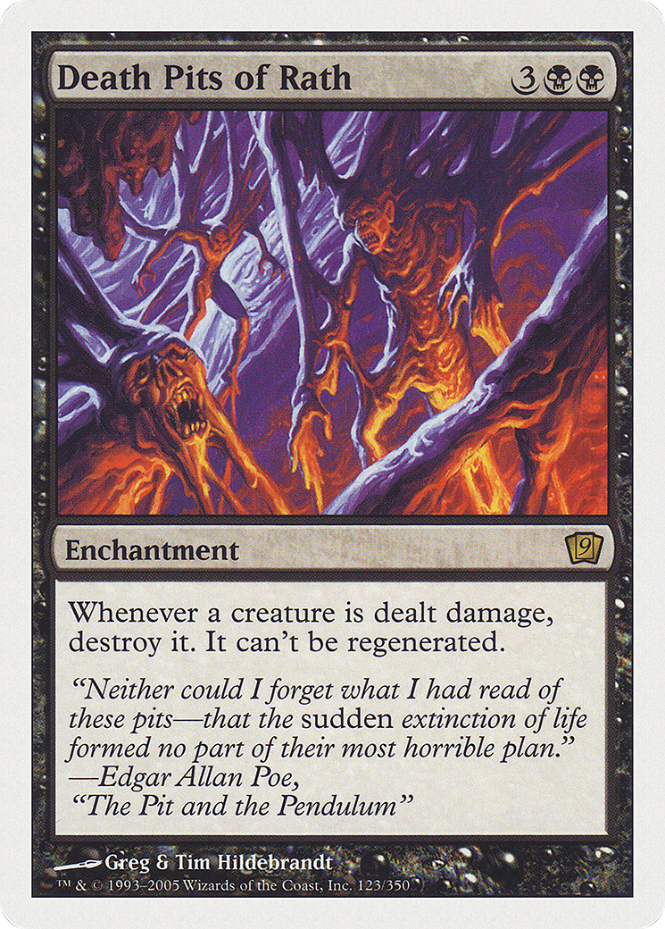 Death Pits of Rath (123) Foil - Ninth Edition