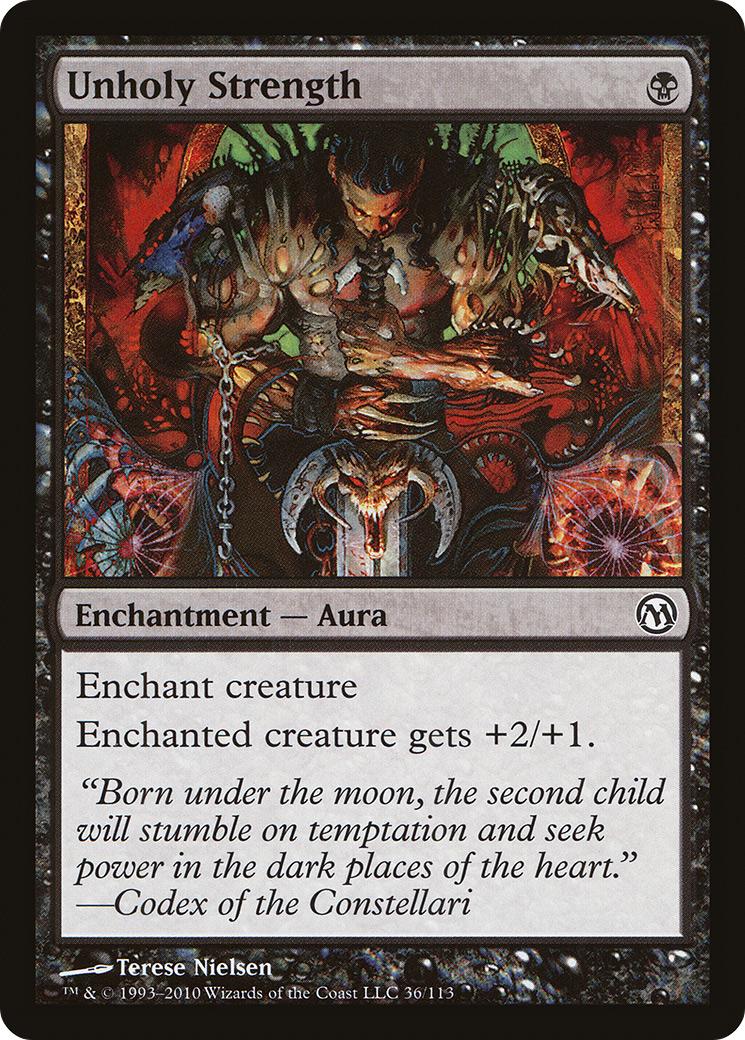 Unholy Strength (036) - Duels of the Planeswalkers