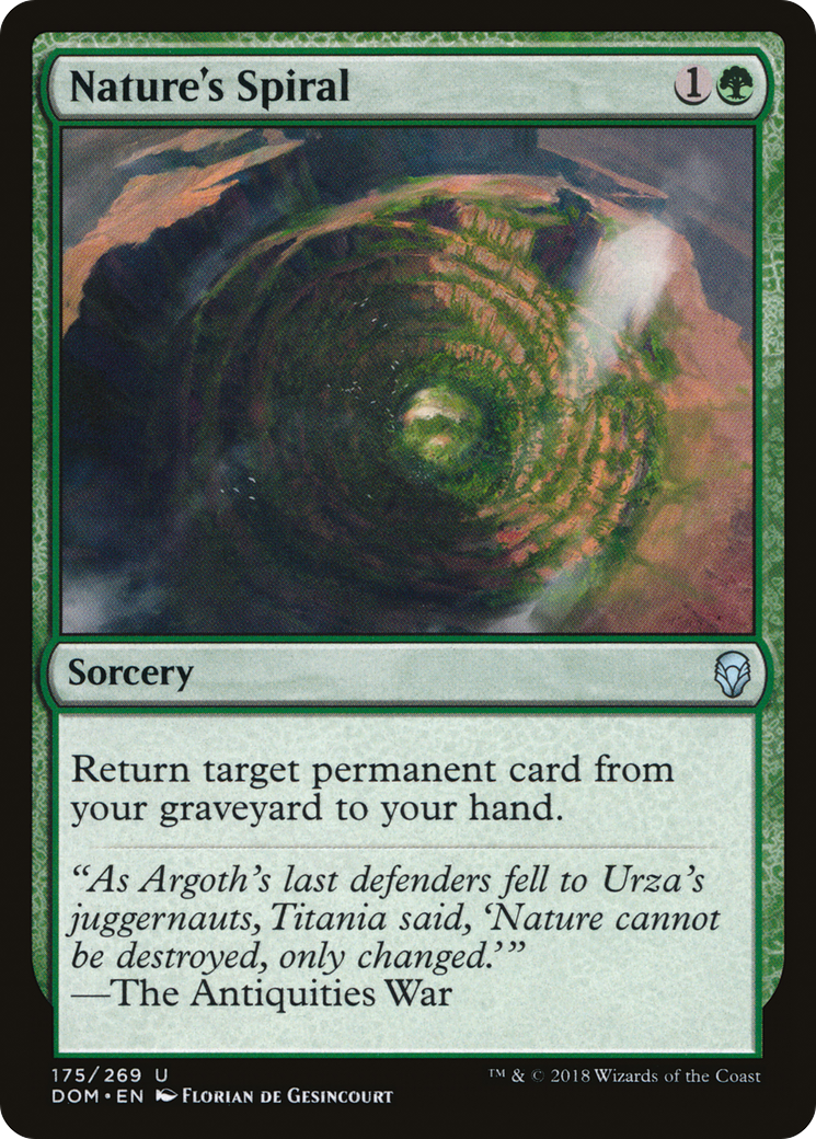 Nature's Spiral (175) Foil - Dominaria