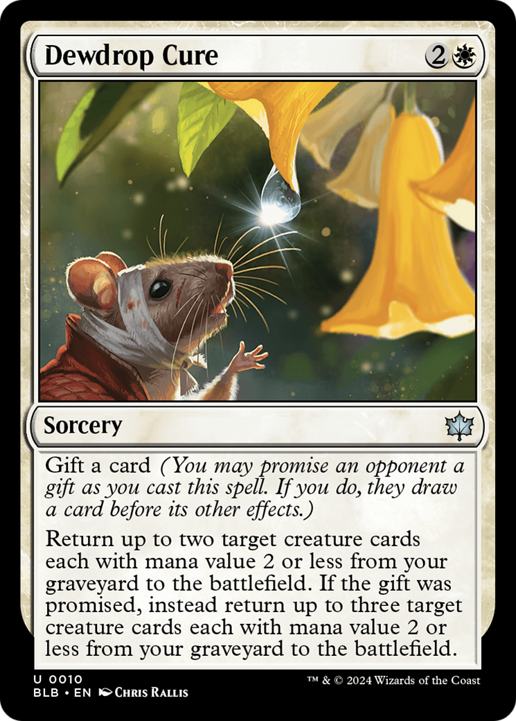 Dewdrop Cure (010) Foil - Bloomburrow