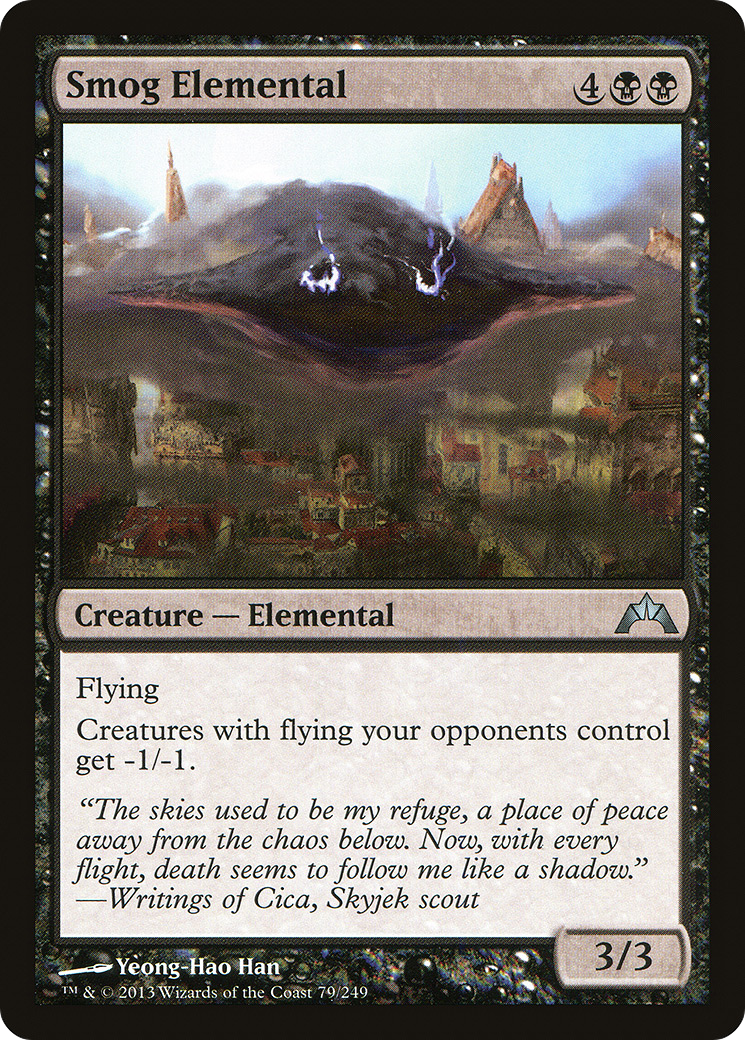 Smog Elemental (079) - Gatecrash