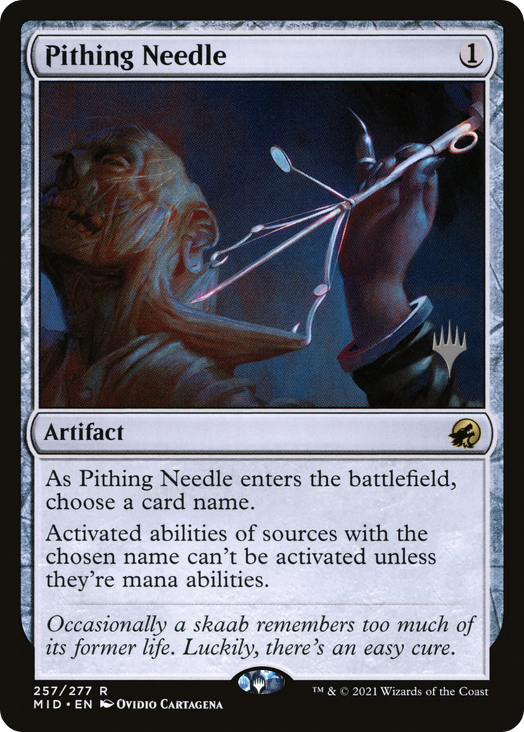 Pithing Needle (257) - Innistrad: Midnight Hunt Promos