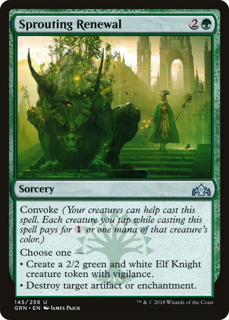 Sprouting Renewal (145) - Guilds of Ravnica