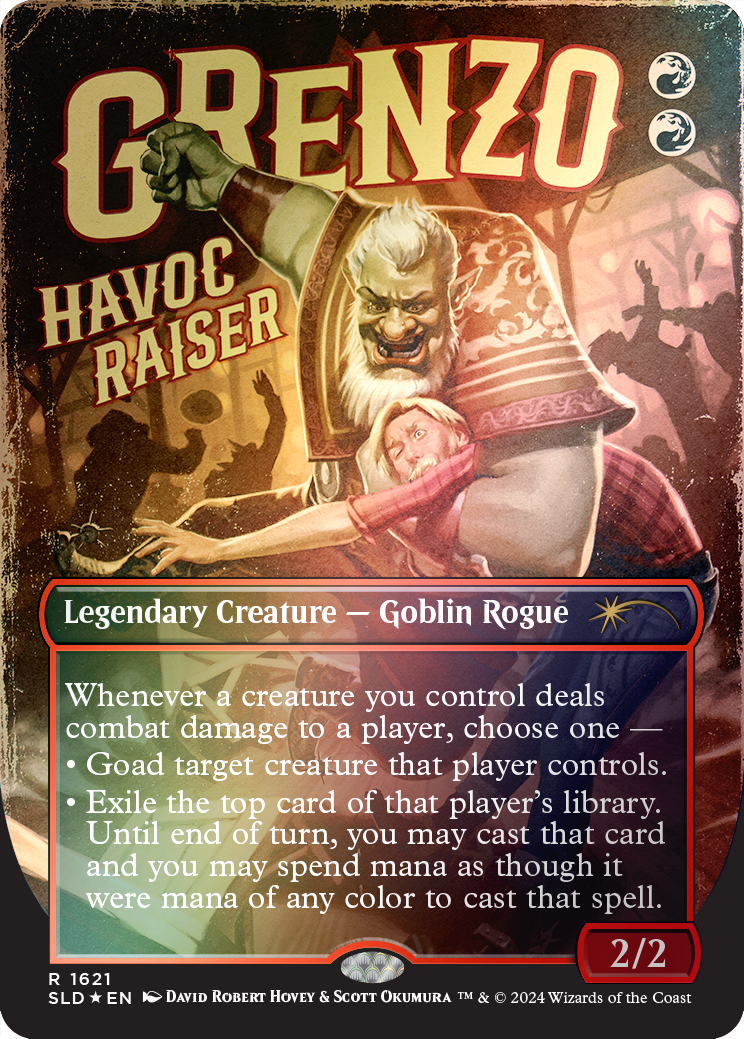 Grenzo, Havoc Raiser (Rainbow Foil) (1621) Foil - Secret Lair Drop Series