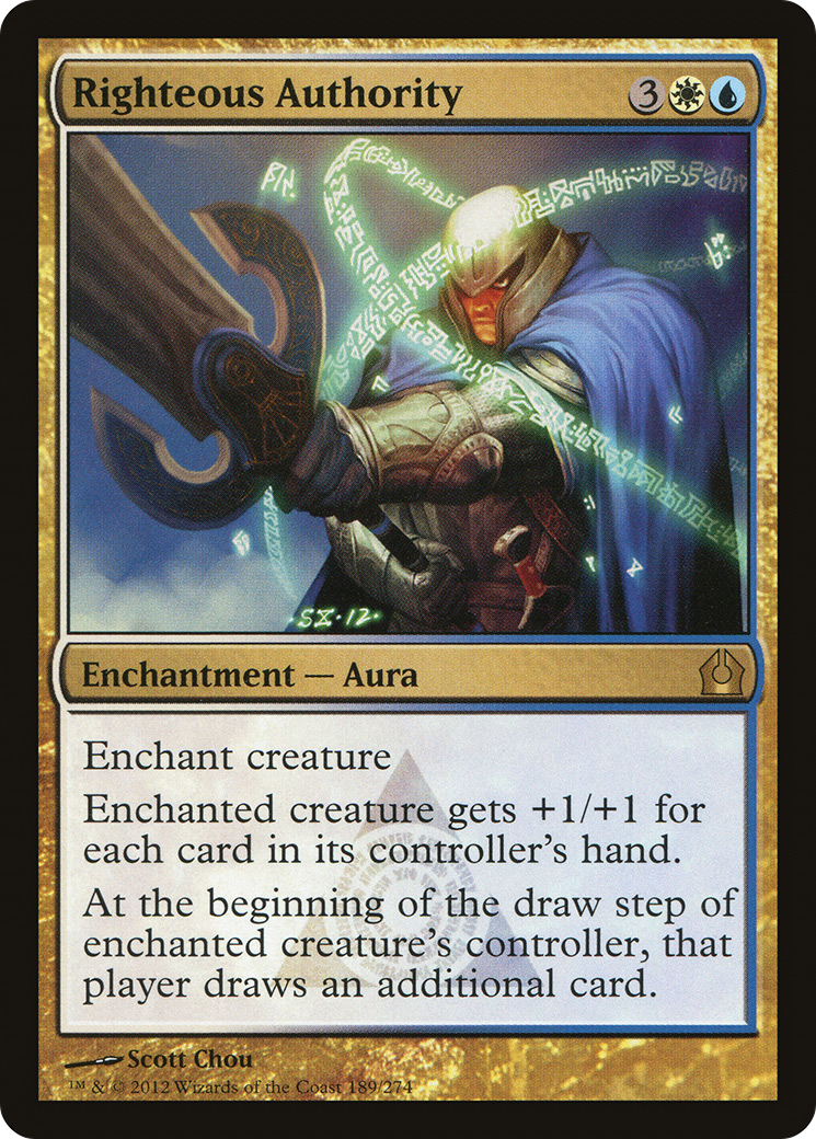 Righteous Authority (189) - Return to Ravnica